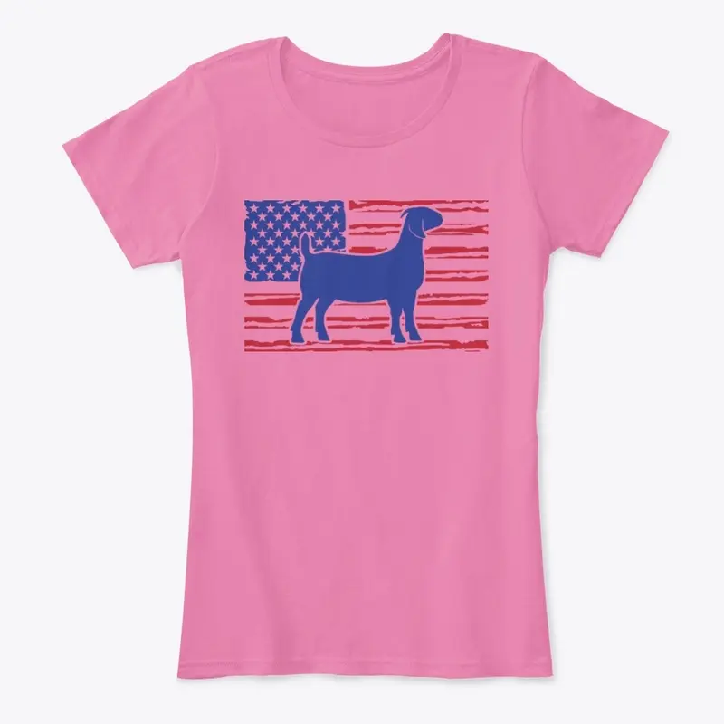 American Boer Goat Flag  