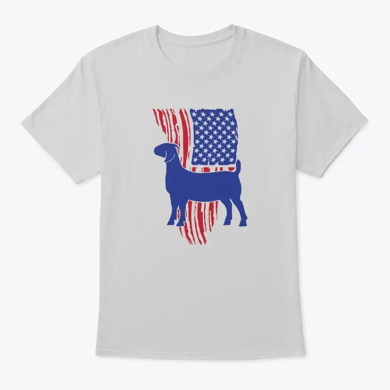 American Boer Goat Flag 2 