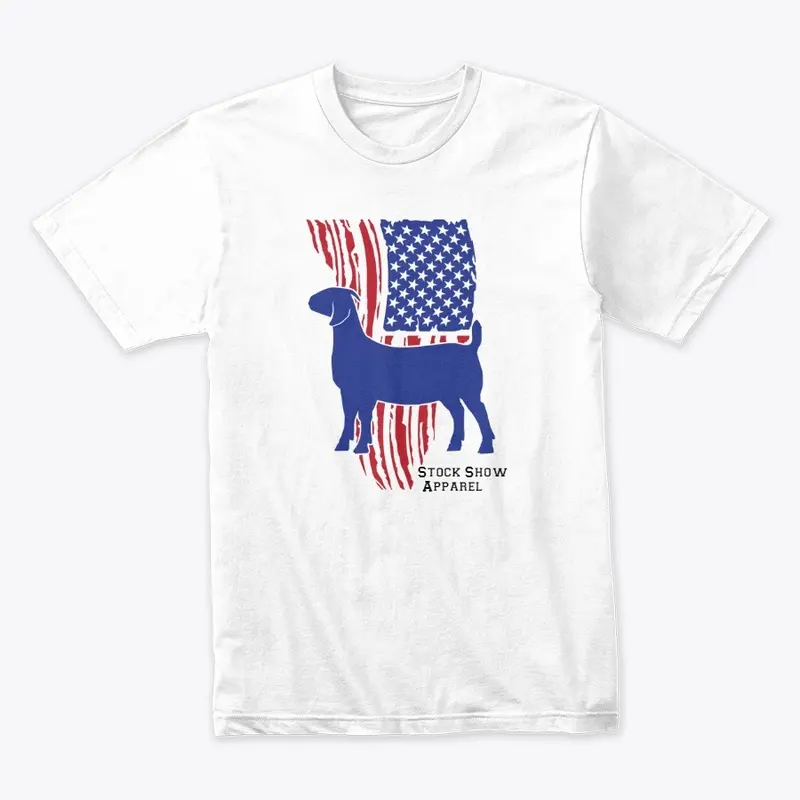 American Boer Goat Flag 2 